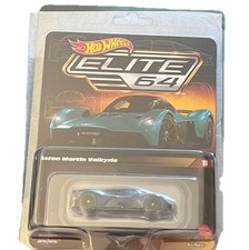 Coche fundido a presión Hot Wheels Elite 64 Aston Martin Valkyrie nuevo