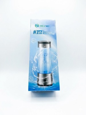 Hecwe 3 in 1 Hydrogen Water Bottle Generator Portable Ionizer Maker New Sealed