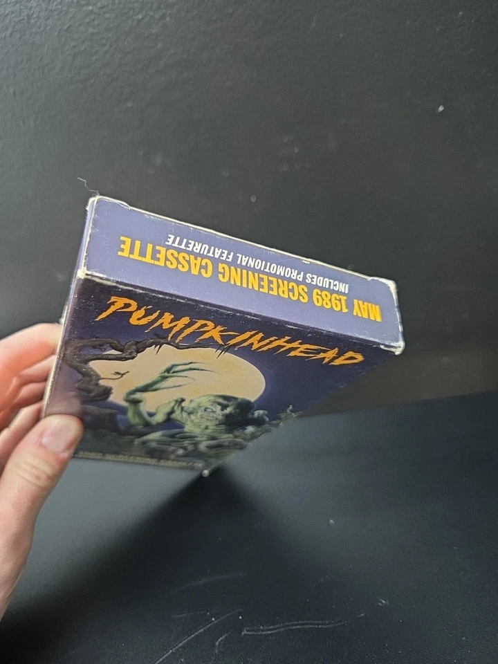 Pumpkinhead VHS 1989 Demo/Screener Promotional Release W/Vintage Case VG+ Foto 3 de 4