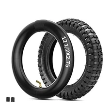  12.5x2.75 Inner Tube & Bike Tire Set - Compatible TR87 Inner Tube and Tire