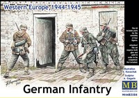 Master Box 3584 German Infantry, Western Europe 1944-45 In 1:35 Figuren Bausatz