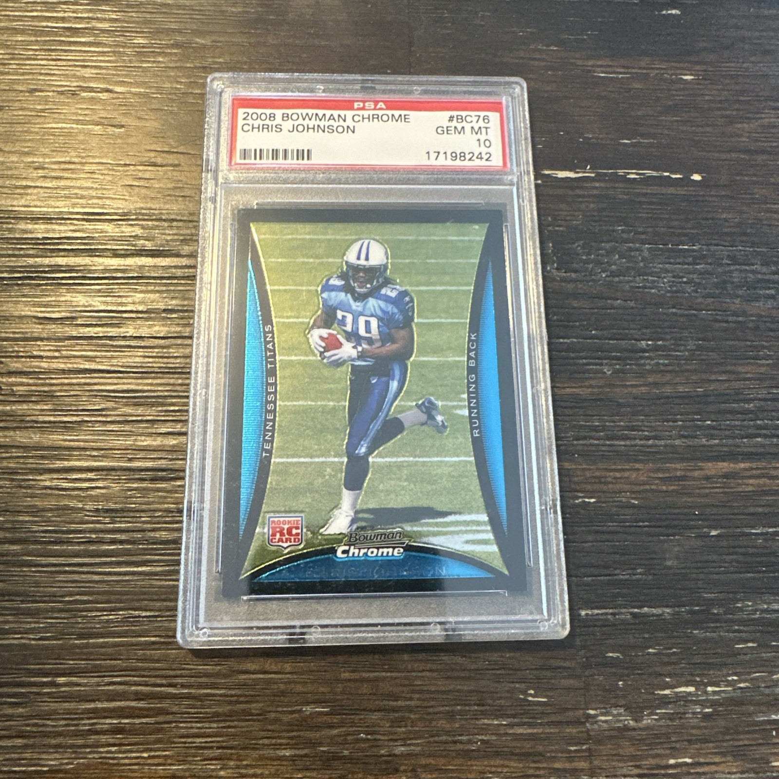 Chris Johnson Bowman Chrome #BC76 Base