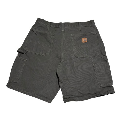 Carhartt B28 MOS 100% Cotton Canvas Olive Green Shorts Men’s 34