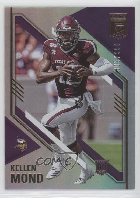 2021 Panini Donruss Elite Rookies 305/999 Kellen Mond #108 0c6