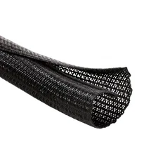 MGI SpeedWare Braided Split-Sleeve Wire Loom for High-Temperature Automotive ...