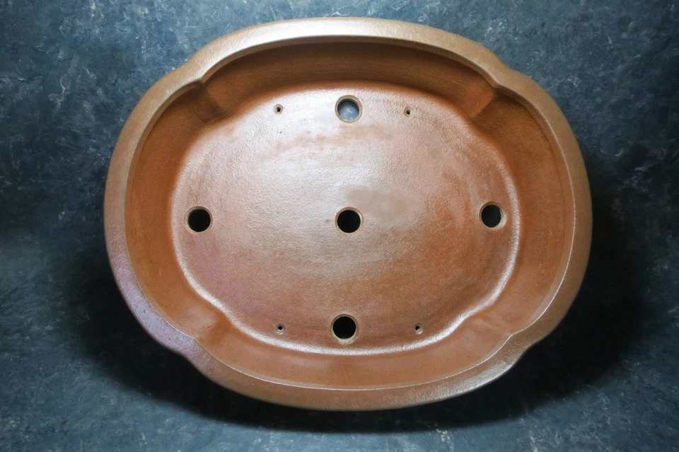 Vaso per bonsai giapponese originale "Nakano Yuji" di Tokoname. - Immagine 2 di 4