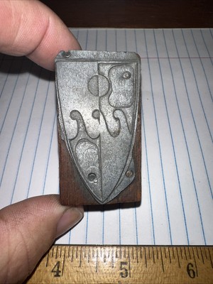 Printing Block ( Shield Crest )