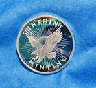 Sunshine Mint 1 Troy Oz .999 Fine Silver Round SI Mint Mark Eagle