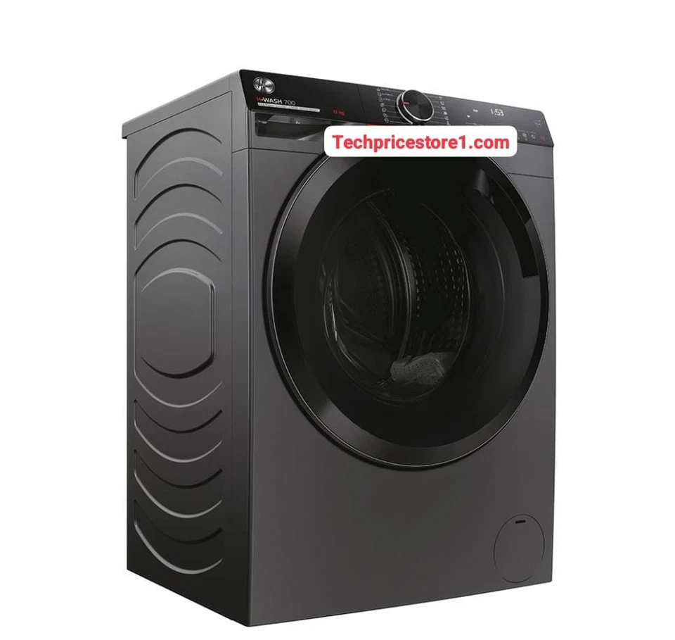 HOOVER LAVATRICE 11KG 1400GIRI INVERTER VAPAPORE WIFI H3W 4112DBB/1-04 CLASSE A - Immagine 2 di 3