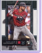2024 Topps Museum Collection Jordan Lawlar Base Rookie Card!! Diamondbacks!!