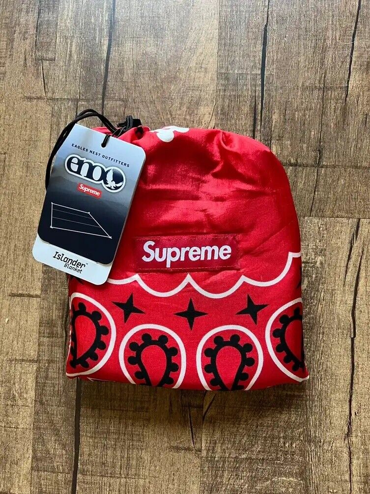 Red Supreme Ski Mask