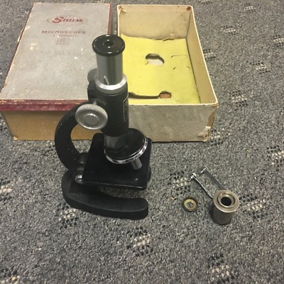 STELLER HIGH QUALITY 3 TURRETS & 2 EYEPIECES MICROSCOPE - 100X, 200X, 300X