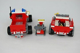 LEGO 7942 City Off-Road Fire Rescue Retired Complete w/Instructions No Box