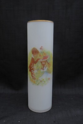 Vintage Napco mattierte Vase signiert Foster