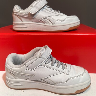 Reebok Club C Sneakers Kids/Toddlers ~Size 9~ Cardi B Tennis Shoes Classic White