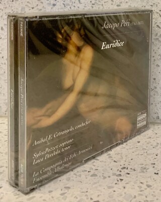 JACOPO PERI Euridice (2 discs, Pavane) CETRANGOLO   POZZER   DORDOLO   Albalonga