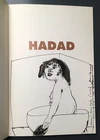 ABRAHAM HADAD 1995 BEAUTIFUL ORIGINAL INK DRAWING SIGNED AND DATED - DEDICATION