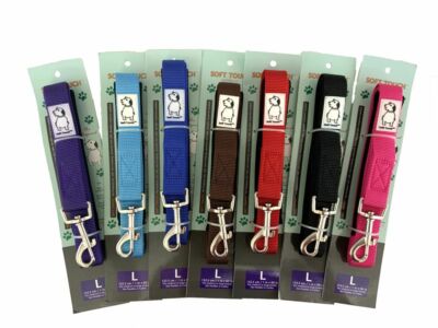 FT Reinsman Soft Touch Neoprene Lined Dog Leash Large COLORS! FREE  SHIP!