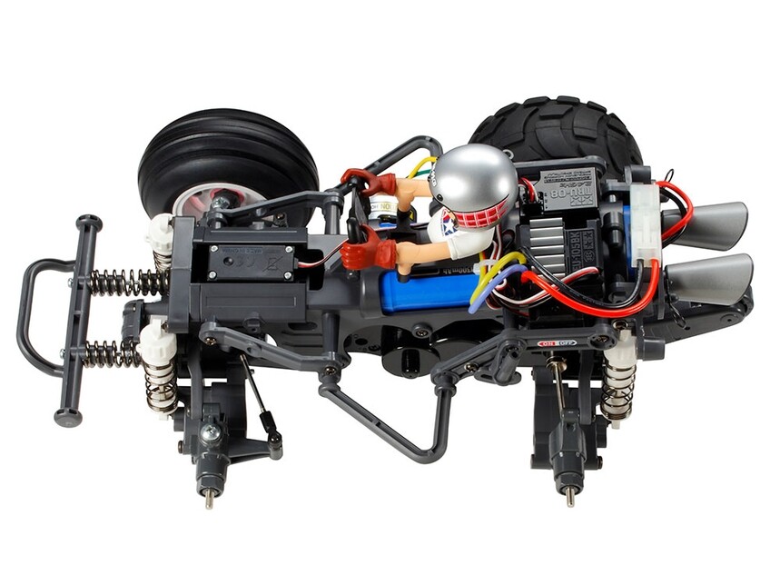 Tamiya 58673 1/10 Scale RC WR-02CB Wheelie Chassis Comical Frog