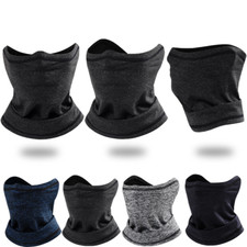 Winter Neck Warmer Scarf Thermal Fleece Half Face Mask Cover for Snowboarding US