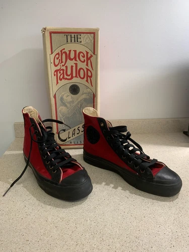 RARE ORIGINAL-THE CHUCK TAYLOR CLASSIC-ALL STAR, CANVAS HI CUT, CONVERSE, USA-5