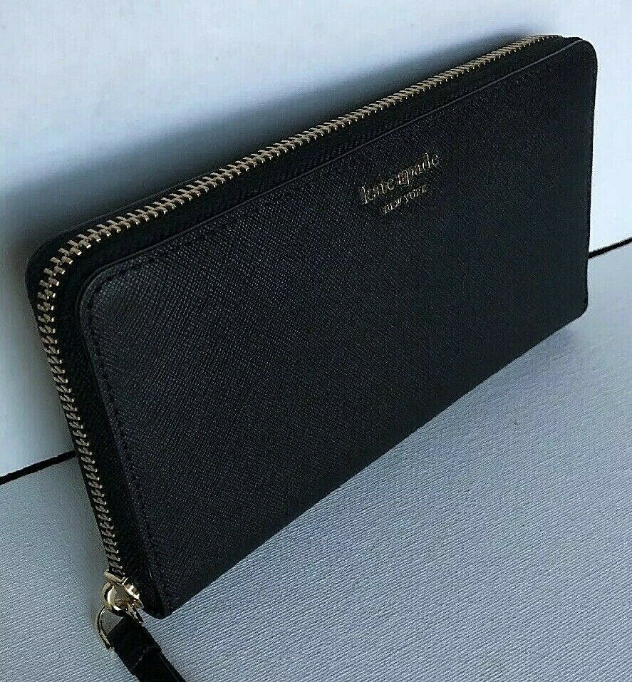 New Kate Spade Cameron Large Continental Wallet Saffiano