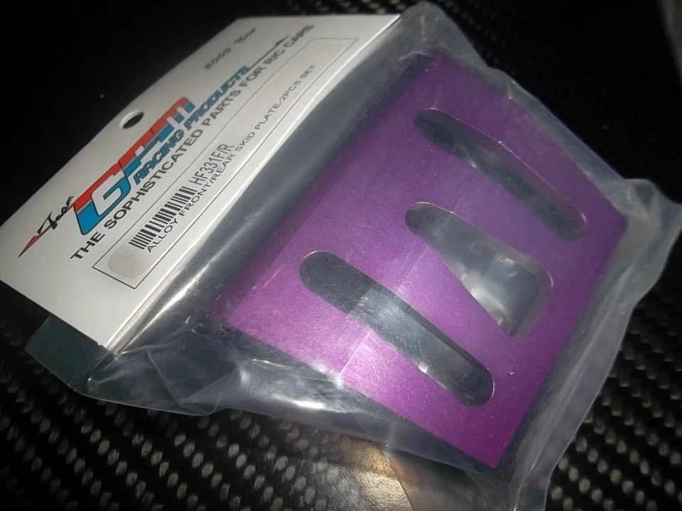 GPM HF331F/R SKID aluminium AV/ARR violet HPI HELLFIRE - Photo 1/1