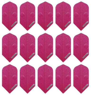 5 New Sets Elkadart Crystal Slim Dart Flights - Ships w/ Tracking - Pink