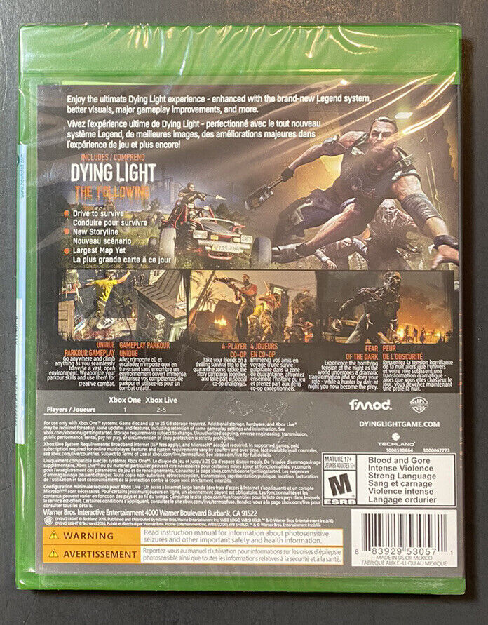 Dying Light Enhanced Edition Will Not Boost Resolution on Xbox One