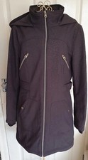 Jessica Simpson Warm Coat Small Grey With Hood Preloved
