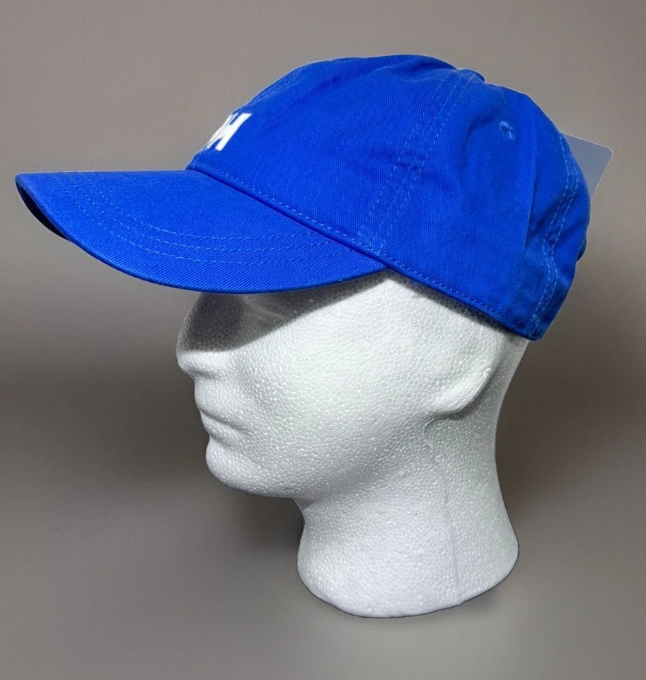 Helly Hansen Logo Baseball Cap Hat Cobalt Blue 2.0 Adjustable Standard Size NWT - Image 3 of 4