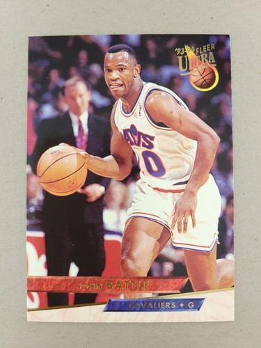 1993 Fleer Ultra Basketball John Battle #225