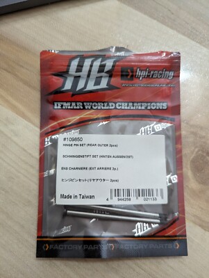 HB Racing Rear Outer Hinge Pin Set (2) [HBS109850] | eBay
