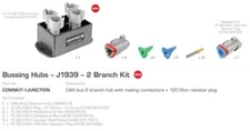 IONNIC CONNKIT-4JUNCTION J1939 Bus Splitter Kit - 2 Branch