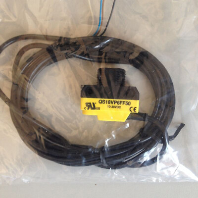 1piece NEW BANNER QS18VP6FF50 Photoelectric switch sensor Free ship
