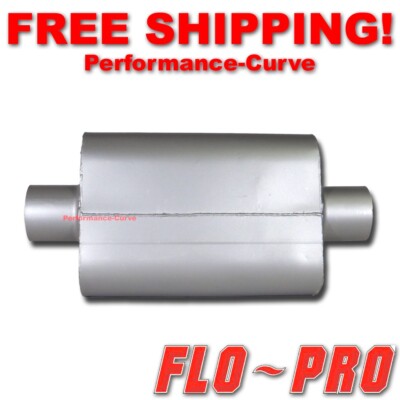 Flo Pro Twister F4 Exhaust Muffler - Race / Diesel / Resonator 2.5" In 23" Long - Foto 11