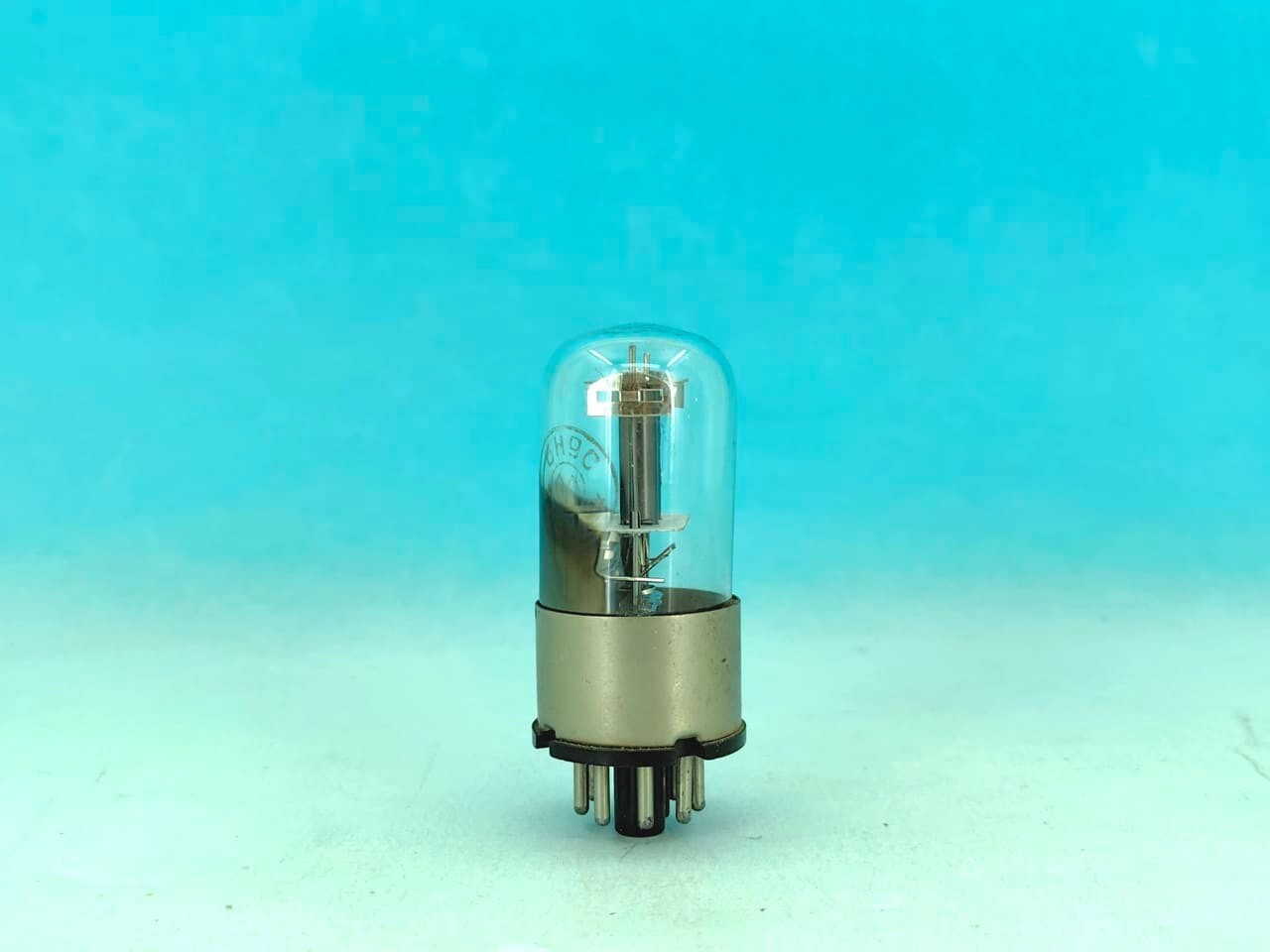 1 X 6N9S MELZ STRONG METAL BASE Vintage 50's Made TUBES TESTED 6SL7 ...