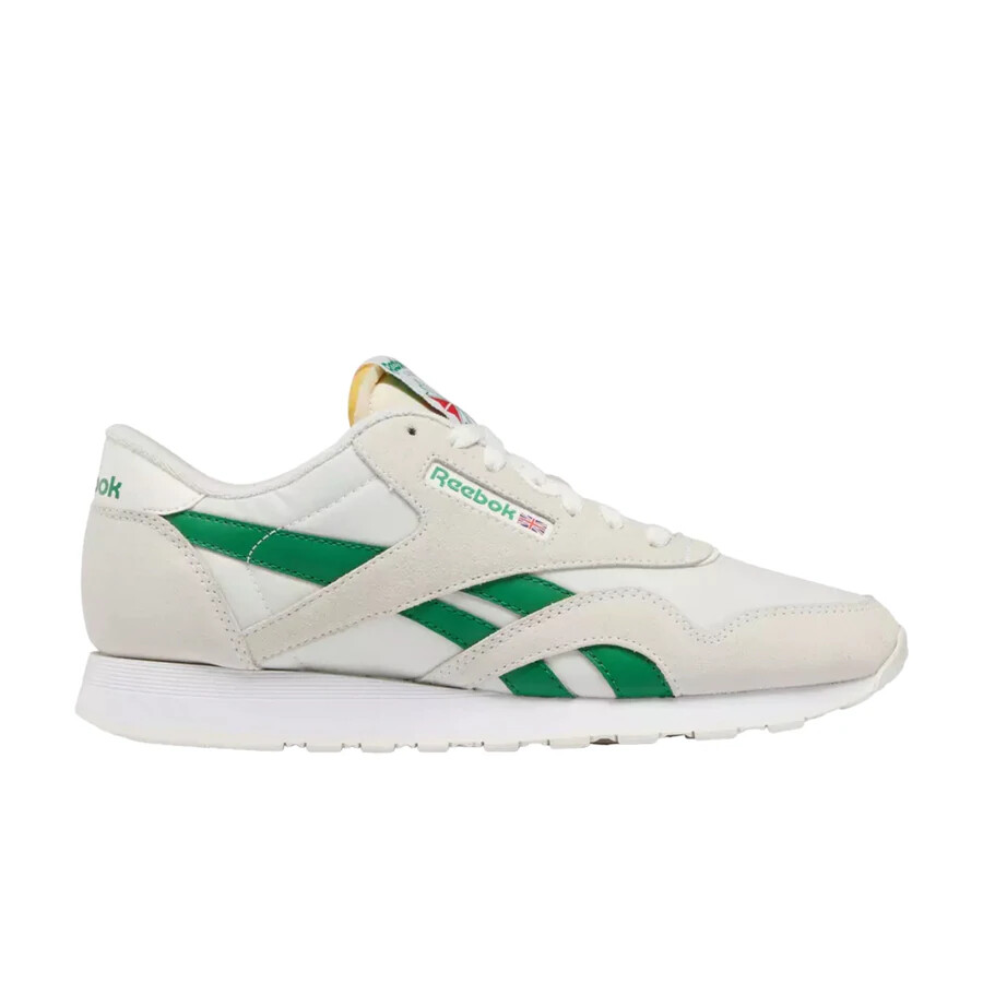 Reebok Classic Nylon White Green Casual 