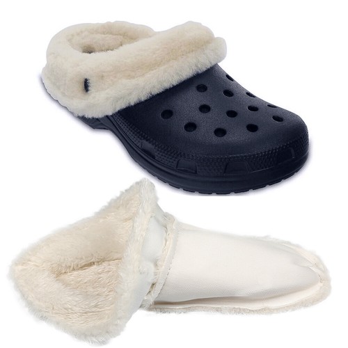 Crocs Shoes Clogs Replacement Fur For Crocs Liners Insoles Inserts Furry eBay