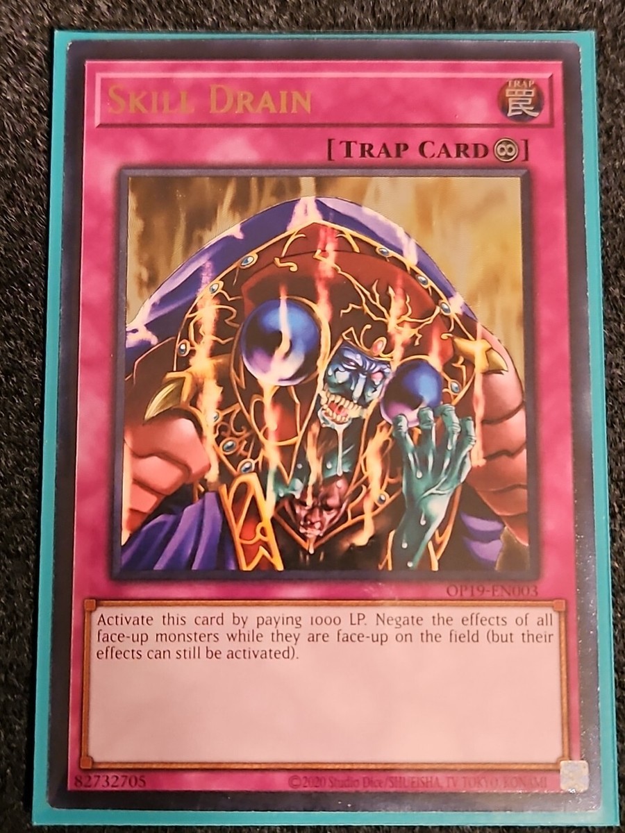 yugioh master duel skill drain deck (Duel Terminal) - HAC1-EN028 - Hidden Arsenal: Chapter 1 negate the effects of all face YuGiOh Dark Crisis Rare Skill