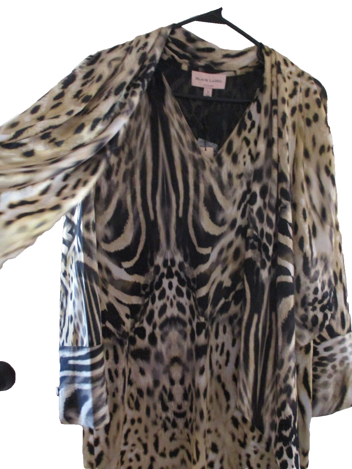 black label chicos animal print women's dress Small image 2