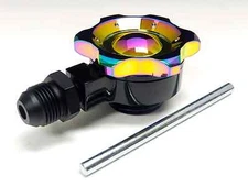 VMS RACING Aluminum Vacuum Scavenger ENGINE OIL CAP NEO CHROME Honda Acura