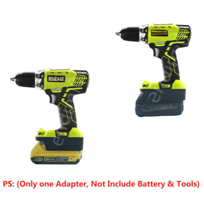 DM18RL Battery Adapter for Dewalt 20V Lithium Ion Battery to Milwaukee 18V Battery Works for Ryobi 18V Power Tools