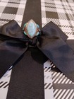 Genuine Larimar & Sleeping Beauty Turquoise Ring in SIZE 6 — photo 7