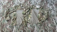 🇺🇸2X US ARMY USAF OCP ACS FLAME RESISTANT PLATE CARRIER COMBAT SHIRT Med