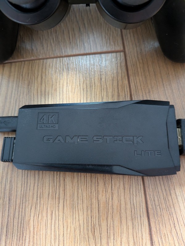Game Stick Lite 4K HDMI Retro Console + 2 Wireless Controllers-Perfect Condition