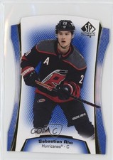 2021-22 SP Authentic Die-Cuts Blue Sebastian Aho #DC-6 0a5t