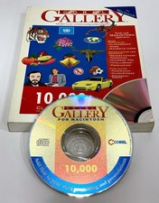Corel Gallery for Macintosh - CD plus Book - from 1994 Nice 