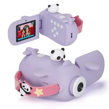 Vivitar Kidztech Camcorder for Kids, Purple Panda 16MP NEW SKU A-63