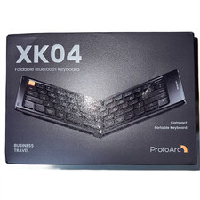 ProtoArc Foldable Compact Keyboard XK04 Portable Bluetooth Keyboard damage box